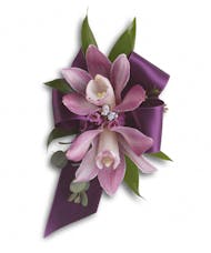 Exquisite Orchid Wristlet