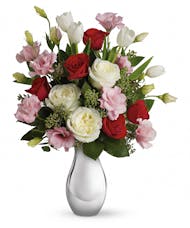 Love Forever Bouquet with Red Roses